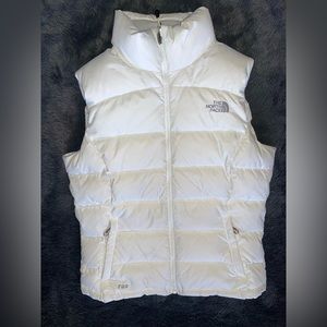 Women’s North Face White Vest